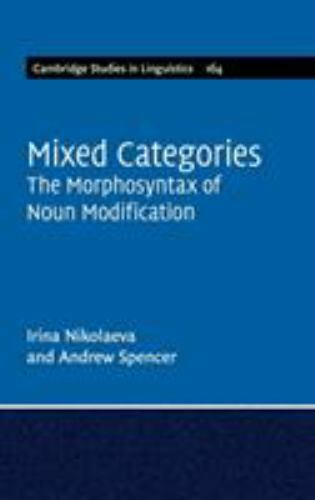 Mixed categories morphosyntax - categories,