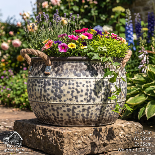 Large rustic metal - large,