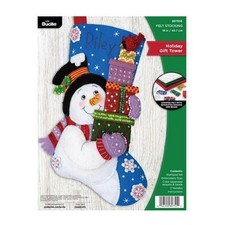 Bucilla 18" Felt Christmas