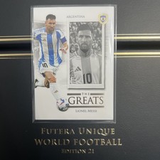 Futera Unique World Football 25 Lionel Messi Argentina