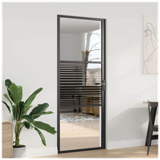 Glass door black - glass, 83