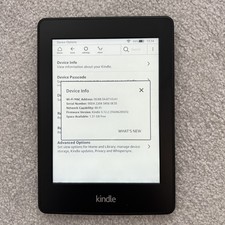 Amazon Kindle Paperwhite 6th Generation 2GB eReader Built-In Light WiFi Tested 