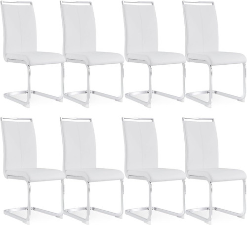 Modern dining chairs set 8 - modern,