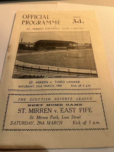 Mirren third lanark - v,