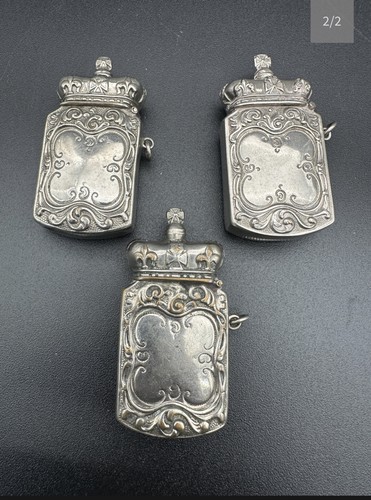Antique trio crown top - antique,