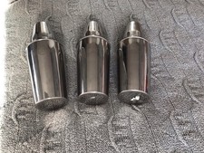 3 X Martini Stainless Steel Cocktail Shakers 3 ,4,5 