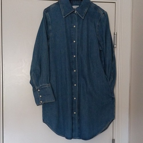 Cos denim dress with pockets - dress,