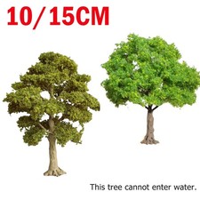 10-15cm HO/OO Autumn Tree Miniatures Garden Landscape Scenery Tree Model