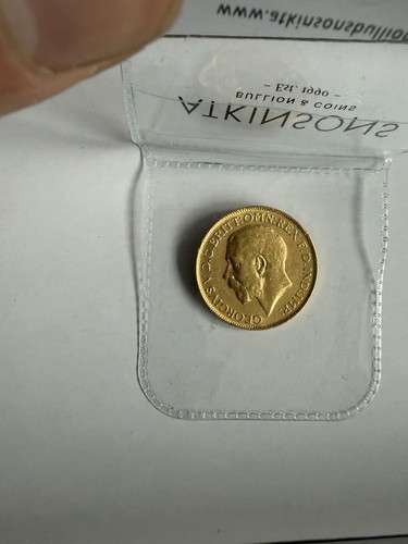 1918 king george - gold, full
