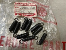 KAWASAKI NOS BRAKE SHOE SPRINGS (9) F7 KD KDX KE KL KT KX KZ Zed