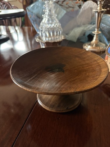 Antique treen bowl - bowl, on