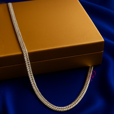 Necklace Platinum Chain Cuban
