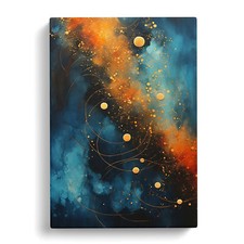 Universe Abstract Canvas Wall