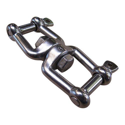 Stainless double ended swivel - double,