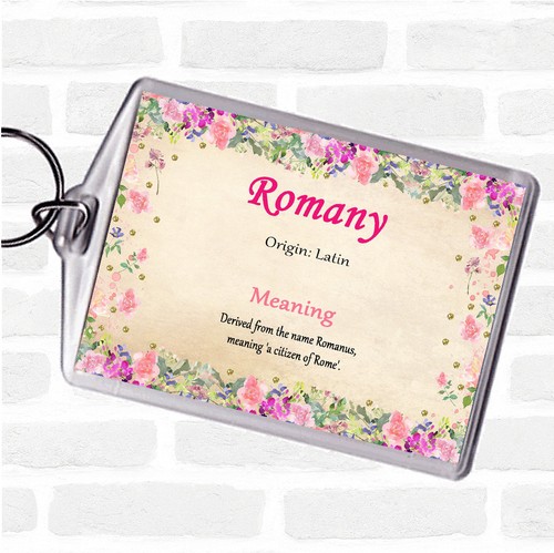 Romany name meaning bag - name, tag