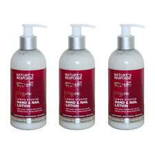 Nature's Response Lemon Scented Hand & Nail Lotion 300ml Multipack (x3)
