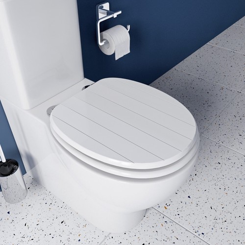 Croydex toilet seat - toilet, oval