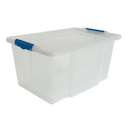 50l clear plastic storage - 50l,