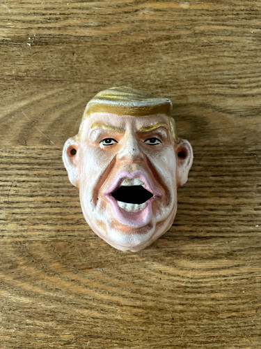 Cast iron donald trump - iron, trump'