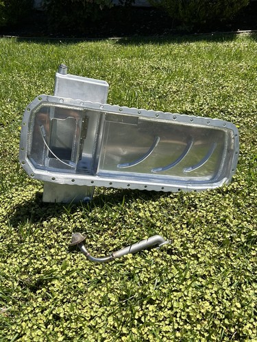Cxracing aluminum oil pan - aluminum,