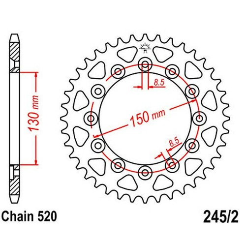Corona z45 520 int 130 - z45,
