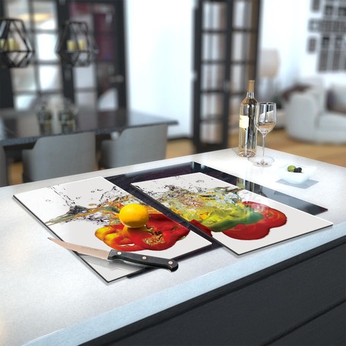 Glass hob cover chopping - glass, /