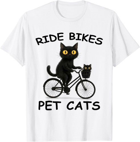 Ride bikes pet cats - ride,