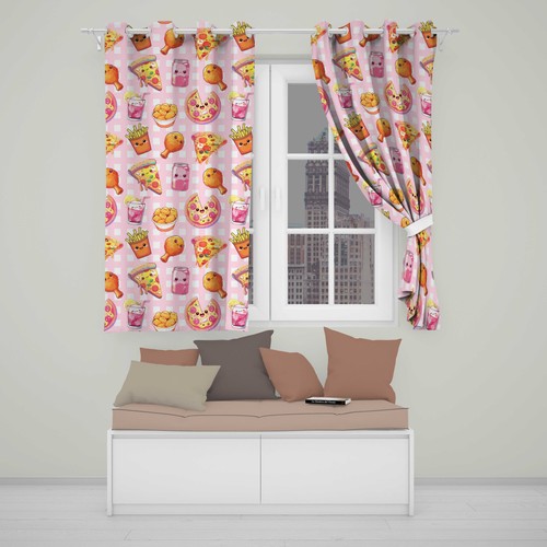 Blackout eyelet curtains - blackout,
