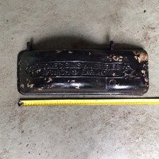 Vintage Ransomes Sims & Jefferies of Ipswich cast iron engine cover PPD 82