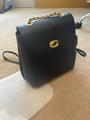 Coach black leather parker - coach,
