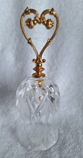 Irish KILLARNEY Lead Crystal Glass Bell 7" x 3"  Collectable 22ct Gilt Handle