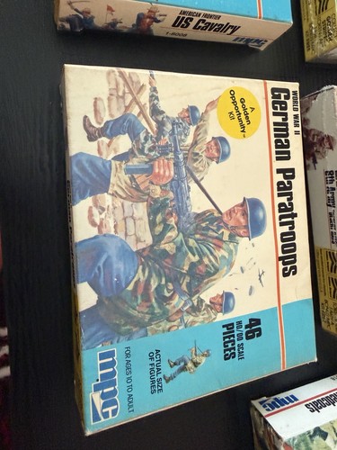Mpc german paratroopers - mpc, 1/72