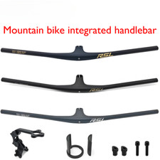 750mm Full Carbon Mountain Bike Integrated Handlebar Cockpit 13 ° Stem Handlebar