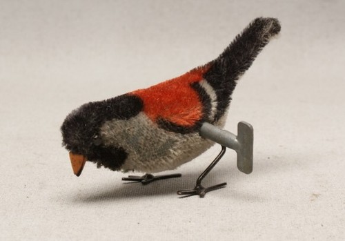 Antique wind pecking bird - pecking,