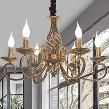 Vintage Chandelier 6-Light