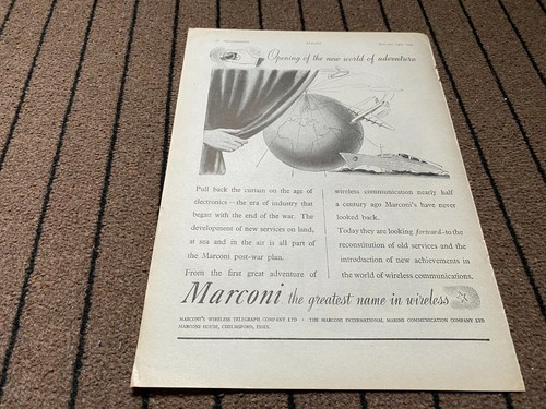 Ac18 advert 11x8 marconi - advert,