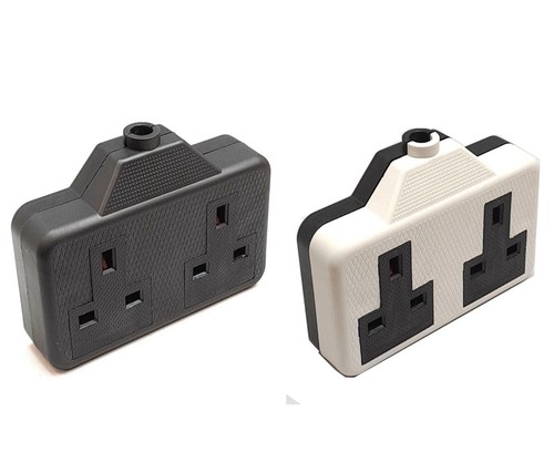 Gang rubber plug socket - plug,