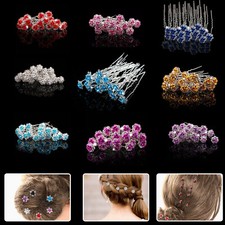 Bridesmaid Flower Hair Pins