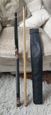 Riley 8 Ball Pool Cue bc-200 20 0z flame graphics 58 inches long 567g