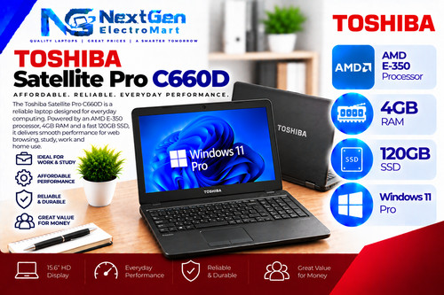 Toshiba satellite pro c660d - toshiba,