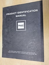 GMC Truck, Product Identification Manual, 1978 thru 1987, Lt. Medium, HD Trucks