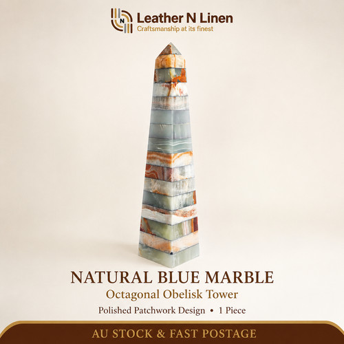 Natural blue marble octagonal - marble,