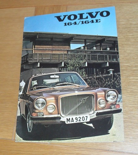 Volvo 164 164e brochure 1971 - &,