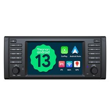 Android 13 Car Radio Stereo Sat Nav CarPlay WiFi for BMW 5 Series E39 1995-2003