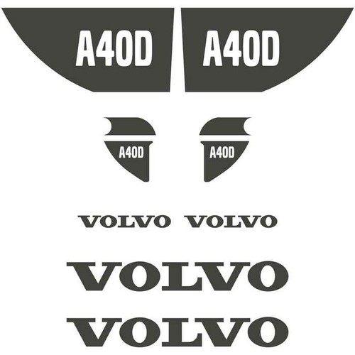 Decal sticker set volvo - decal,