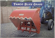 Original Tanco Slice-Grabs Silage Fork 1 Sheet Brochure, c 1980's