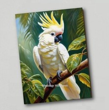 Fridge Magnet Cockatoo Parrot