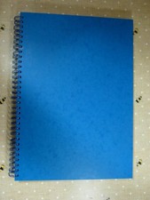 West  Thick Cartridge Paper Spiral Bound A3 Sketchbook 50 Pages - Blue