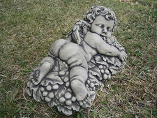 Angel Cherub Memorial Stone