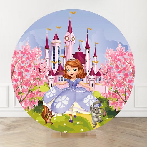 Round castle princess - round,